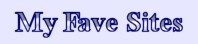 My Favourite Sites